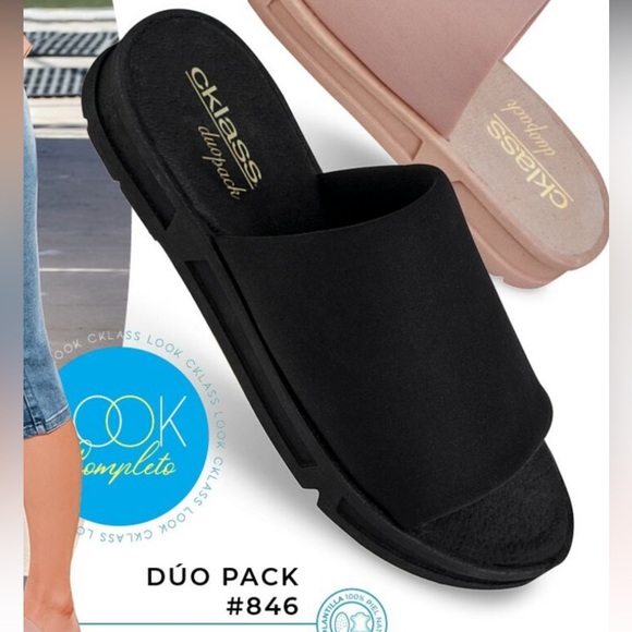 Black sandals size 9. Made in Mexico with great quality. NWT - Picture 10 of 11